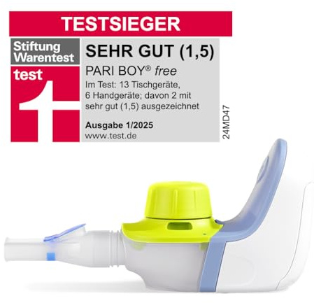 PARI BOY® free – Mobiles Inhalationsgerät für die ganze Familie