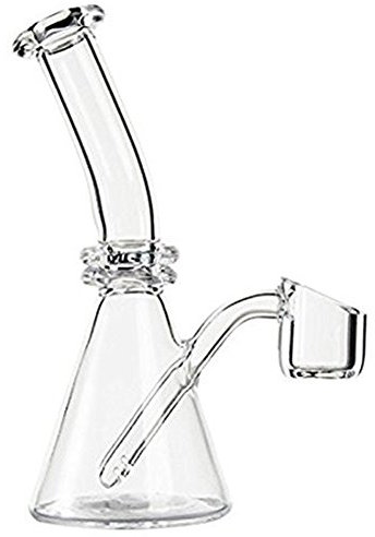 XLBONG Exquiste Small Beaker Bong for Smoking Water Pipe Fancy Glass Water Smoking Pipe