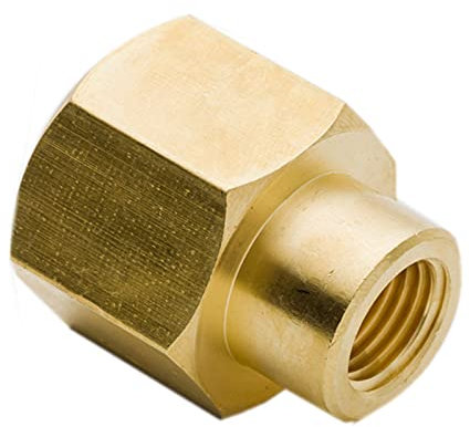 Lnanqing-schlauchverbinder Messing 2 stücke NPT Thread 1/8 1/4 3/8 1/2 Messingschlauch Montage Reduzierkupplung Reduzierkupplung, Anschluss für Gartenschlauch (Thread Specification : 3300xBA)