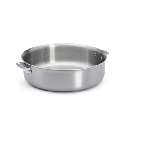 DE BUYER - Bratpfanne 28 cm aus Edelstahl Alchimy Loqy