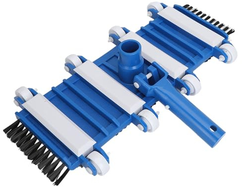 Akozon Aspirateur de Piscine, Kit de Remplacement de Fixation de Tête de Nettoyeur pour Accessoires de Nettoyage avec Brosse PVC 14 Pouces
