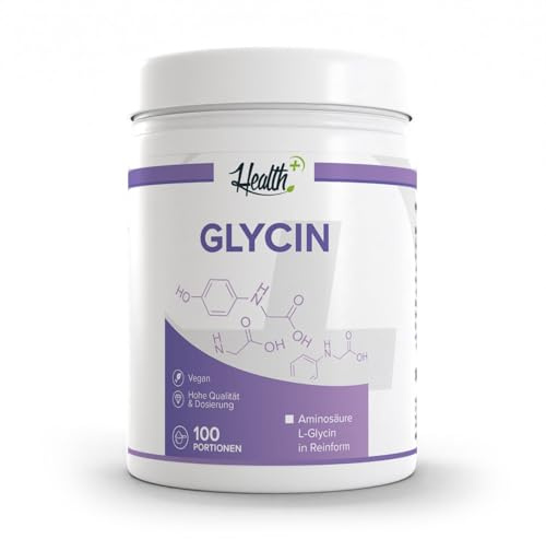 Zec+ Health+ L-Glycine Powder (300g) Unflavoured - Aminosyror - Aminosyra-Mix