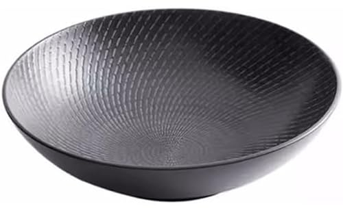 BODHIS Ciotola per Ramen in Stile Giapponese Ciotola per zuppa di Grande capacità da 1300 ml Insalatiera Colorata sottosmalto Ciotola da Portata in Ceramica per Verdura/Frutta