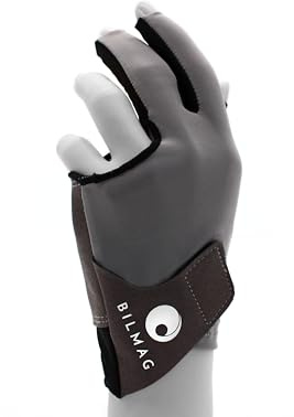 BILMAG Billard Zubehör Billardhandschuh AERO, Linke Hand, S/M & L/XL