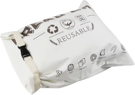 BEBEMOKO Reusable Large Bread Bag Fastener for Food Storage and Bakery Use Keep Homemade Bread Fresh Multi-purpose Pouch for Parties and Events