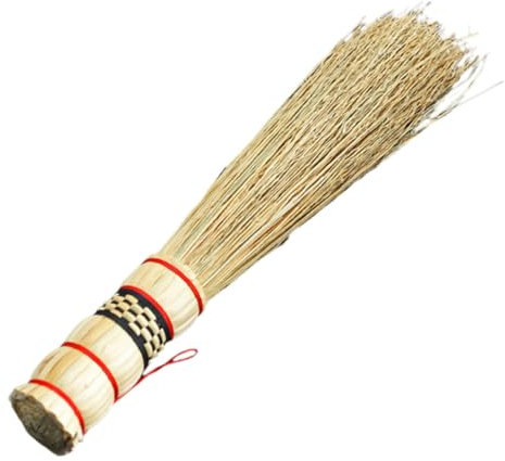 Generisch natürliche Topfbürste wok Haushalt Küche für Geschirr Spülmittelspender Küche Gemüsebürste kitchen brush Küchenbürste Pfannenbürste Multifunktionsbürste Multifunktionstopf Stroh