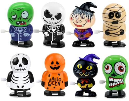 Montrestar Halloween Aufziehspielzeug, Halloween Mitgebsel, Wind up Spielzeug, Halloween Gadgets Give Away Gesche, Halloween Party für Goody Bag Füllen, Lustiges Spielzeug für Erwachsene