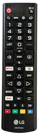 Telecomando originale LG Smart TV per tutti i televisori LG LCD, LED, OLED Smart TV Compatibile con tutti i modelli 32LM5620BPUA 32LM570BPUA 32LM620BPUA 32LM630BPUB 32LM6350PUA 32LM639BPUB 43LM5700PUA