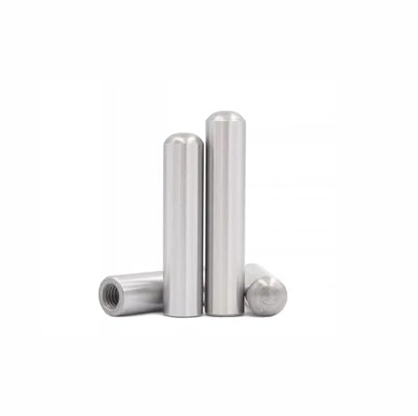 UZAMIRLEX Passstift mit Innengewinde, Zylinderstifte mit Innengewinde, mehrere Größen, 40cr-Stahl, gehärtet, M2-M5, 10er-Pack(10pcs 3X30XM2)