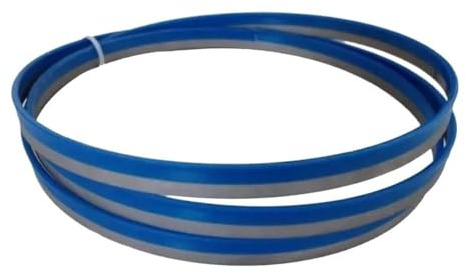 Hojas de sierra de cinta de metal premium, 1 hoja de sierra de cinta bimetálica de 62 x 1/2 pulgadas, fácil mantenimiento, 14 dientes por pulgada for cortar acero.