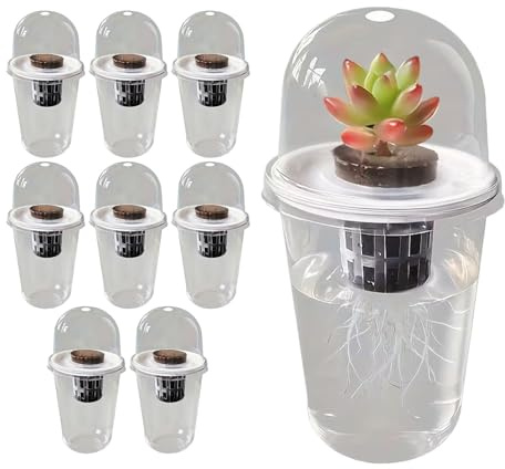 Pots de pépinière, Fournitures de démarrage de Fleurs hydroponiques – Pots de réutilisables, pour Les jardiniers, Les producteurs, Les Agriculteurs, Le Balcon, Le Jardin, Les légumes, Les Fruits