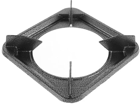 FRCOLOR Rejilla para Ollas de Cocina de Hierro Fundido, Anillo Soporte Antideslizante Redondo para Wok, Accesorio para Estufa de Gas, Soporte Estable para Fogón Gas y Quemadores, Adecuado