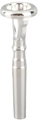 Jiawu Embouchure-Trainer, Trompete Ansatztrainer, Kupfer und Versilberung, Silber