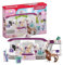 schleich HORSE CLUB 42588 Sofia's Beauties Pferde Beautysalon mit Stall, Bürsten-Zubehör, Figuren - 99-teiliges Spielset mit Pferd mit Mähne zum Striegeln - Pferde Spielzeug ab 4 Jahren