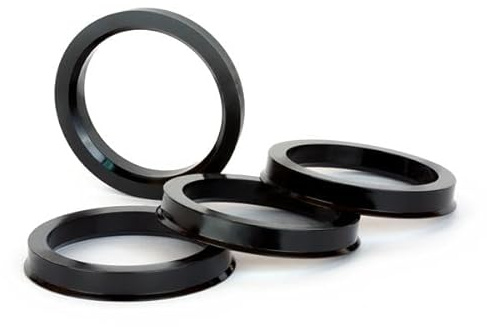 4x Stück Zentrierringe 66.6 x 57.1 mm Distanzring Lochkreisring Mittelring Mittenring für Felgen Alufelgen Zentrierbolzen MAXXONI