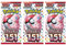 Pokemon TCG Scarlet & Violet 151 Booster Packs x3 | Japanese Pokemon Cards | Pokémon Packs | Titan Authenticated