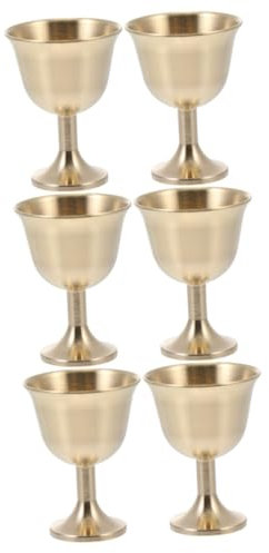 Alipis 3 Ensembles Verre À Cocktail Verre À Vin Bar Coupé Gobelet À Café Calice Boire Verre À Bière Chope À Bière Tasse À Cocktail En Cuivre Mug En Cuivre Golden 2 Pièces * 3