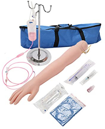XDAWQP Modelo de Brazo avanzado Modelo de Entrenamiento intramuscular y de punción Arterial venosa Simula la circulación sanguínea Dispositivo Modelo de punción intravenosa Enseñanza Capacitación I