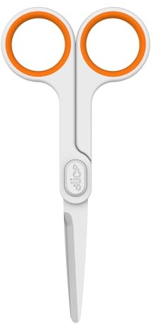 Slice 10544 universalsax vänsterhänt, högerhänt 141 mm vit, orange