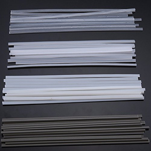 MASUNN 50Pcs Kunststoff-Schweißstäbe Abs/Pp/PVC/Pe-Schweiß Stöcke 200Mm Für Kunststoff-Schweißen