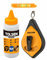 Tolsen Chalk Line Reel Set - Heavy Duty, Fast Rewind, Builders Chalk String Kit - 30m (100ft) Line