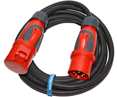 HILARK Cable alargador H07RN-F 5x2,5 16A OnPD Grip (10 Metro)