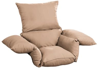Chums Deeply Padded Comfort Cushion Soft Faux Suede Cover | Sink into All-Round Cosy Comfort Pressure-Relieving Design for Unmatched Relaxation & Support