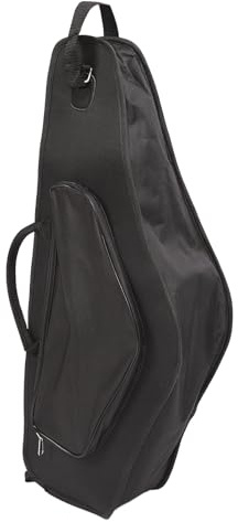 Saxophon-Tasche, Wasserdichte Tragbare Altsaxophon-Tasche mit Doppeltem Reißverschluss-Design, Verstellbarer Schultergurt, für Performance-Reisen