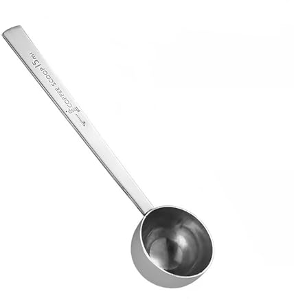 Kaffeelöffel Portionierer,Kaffeelot,Edelstahl Coffee Scoop,Lang Dosierlöffel,Kaffeemesslöffel,Kaffeeportionierer,Kaffeepulver,Kaffelöffel Löffel,Measuring,Spoon,Zuckerlöffel Kaffee (15cm)