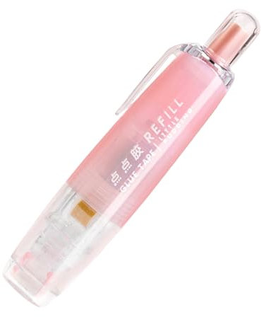 Rullo a doppio lato - nastro adesivo permanente | Forniture per album di album senza acido | Colla rullo per arti e mestieri | Adesivo a doppia faccia per la casa, progetti fai -da -te e scrapbooking