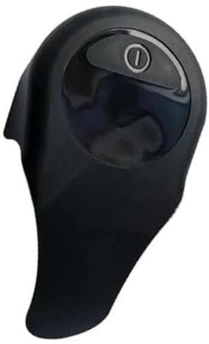 Rynplex Waterproof Protective Dashboard Cover, for Ninebot, ES1 ES2 ES4 Electric Scooter Display Silicone Covers E-Scooter Accessories Scooter Dashboard Cover(Black)