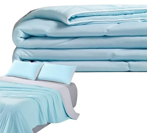 Générique Trapunta rinfrescante, coperta leggera morbida e fresca, confortevole traspirante, per donna, uomo, divano, casa, dormitorio, notte, clima caldo