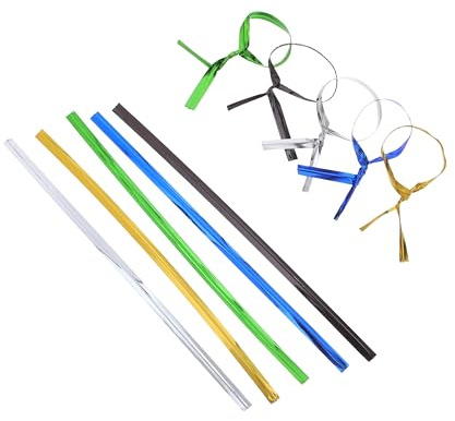 COLLBATH 4000 Pièces Attaches Torsadées Métalliques Colorées pour Sacs à Réutilisables Liens de Fermeture Sécurisés pour Pâtisserie et Emballage Alimentaire