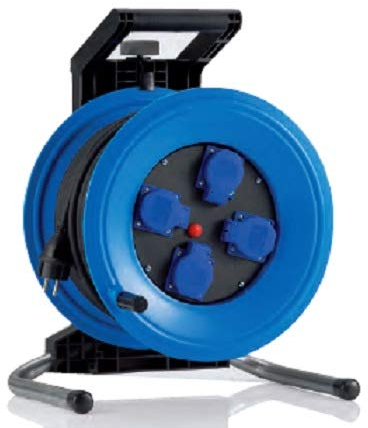 HEDI K3000TFE Kunststoff-Professional Plus 320, leer, 4 Einzelsteckdosen *NEU*