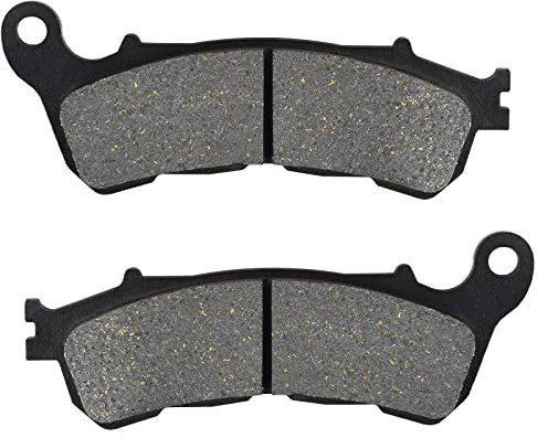 AHL 1 paio di pastiglie freno anteriori per moto Compatibili con HONDA SW-T 400 (FJS 400 A9/AB ABS Model) 2009-2011/FES 125 7/9/A S-Wing(Non ABS Model) 2007-2013/SH 300i 7/8/9/A/B (Non ABS) 2007-2012