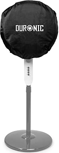 Duronic FN12/16/55 FANCOVER Cubierta antipolvo para ventiladores de pie, ventiladores de sobremesa | Cubierta antipolvo | Fácil de limpiar | 30-40 cm | Color Negro