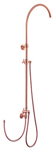 Duschsystem Aufputz Retro Kupfer Nostalgie Rote Bronze Regendusche