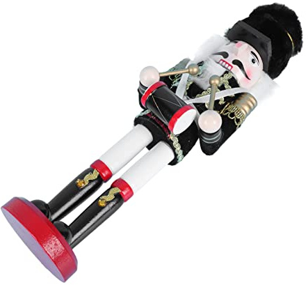 ARTSEWPLY Figurine Casse Noisette Soldat et Décoration de Noël Festive pour Intérieur et Fête