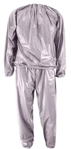 Gissroys Ensemble de sauna indéchirable haut et pantalon de fitness pour hommes et femmes