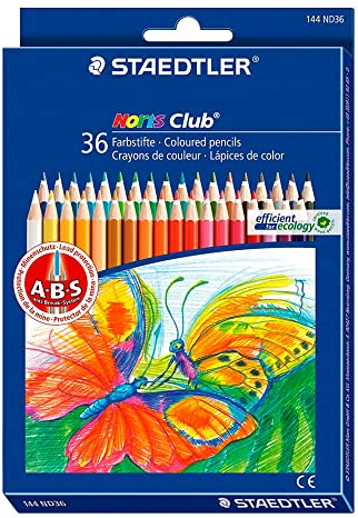 STAEDTLER 144 ND36 - Buntstifte Noris Club, 36 Farbstifte