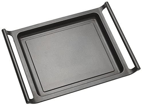 BRA Efficient Parrilla lisa, Negro, 35 cm
