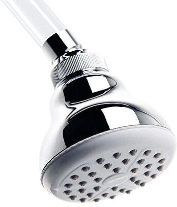 TATAY Vanity - Soffione doccia, cromato, 8,5 x 8,5 x 10,5 cm