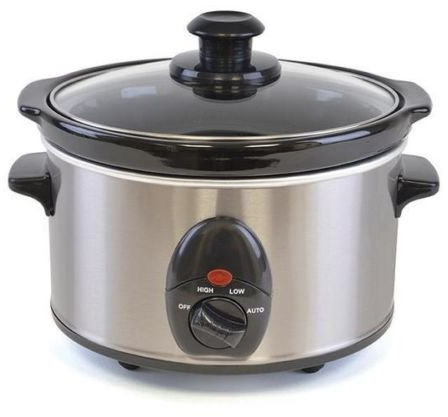 STAINLESS STEEL 1.5 LITRE SLOW COOKER