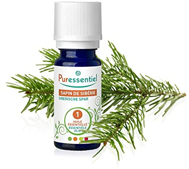 Puressentiel – Huile Essentielle Sapin de Sibérie – Contribue au confort musculaire – 100% pure et naturelle – HEBDD – Abies sibirica – 10 ml
