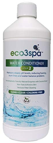 eco3spa Step 2 Hot Tub Water Conditioner - Chlorine-Free, Reducing Foaming and sanitiser Use