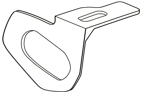 Puig 9452N Original Blinkerhalterung modellspezifische Ausführung, Schwarz