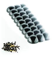 Silikomart | Bolla T, Schokoladenform aus Tritan, Verpackung mit 1 Form, Maße 156 x 61 mm h 14 mm