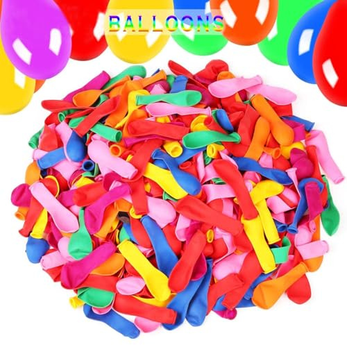 1000 pezzi di bombe d'acqua, set di palloni d'acqua, palloncini d'acqua, bombe d'acqua miste colorate, mega confezione
