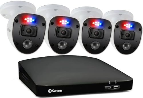 Enforcer 4 Camera 8 Channel 1080p Full HD DVR Security System - SWDVK-84680SD4SL
