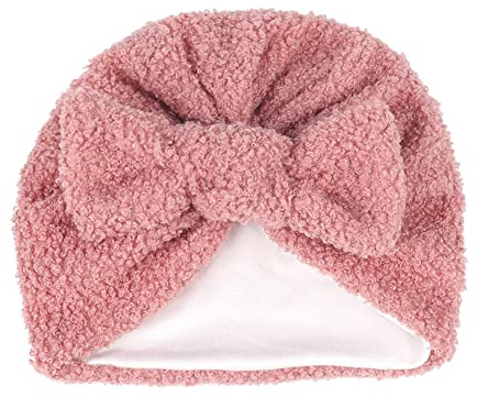 JAWSEU Baby Turban Hüte, Neugeborene Mütze, Weich Baumwolle Elastische Nette Kleinkind Stirnbänder, Baby Mütze Strickmütz Winter Warm Hüte Beanie Für Baby Mädchen Jungen